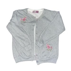 Cute embroidered cardigan